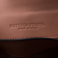 Pre Owned Bottega Veneta Multicolor Leather Small Piazza Top Handle Bag