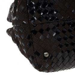 Pre Owned Bottega Veneta Brown Liquid Intrecciato Tote