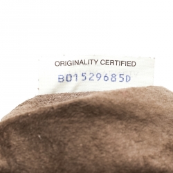 Pre Owned Bottega Veneta Peach Nappa Leather Intrecciato Large Veneta Hobo