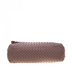 مملوكة مسبقًا حقيبة كتف بوتيغا فينيتا أوليمبيا متوسطة جلد انترشياتو بيج نود