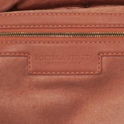 Pre Owned Bottega Veneta Pink Intrecciato Hobo