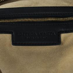 Pre Owned Bottega Veneta Black Intrecciato Hobo