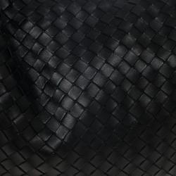 Pre Owned Bottega Veneta Black Intrecciato Hobo