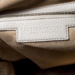 Pre Owned Bottega Veneta Multicolor Pleated Leather Veneta Satchel