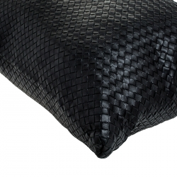 Pre Owned حقيبة يد بوتيغا فينيتا كونفرتيبل جلد انترشياتو أسود