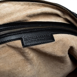 Pre Owned حقيبة يد بوتيغا فينيتا كونفرتيبل جلد انترشياتو أسود