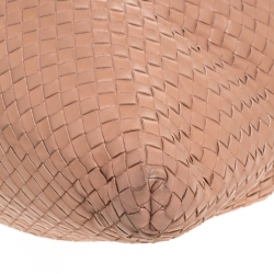 مملوكة مسبقًا Bottega Veneta Beige Intrecciato Leather Convertible Tote