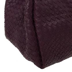 Pre Owned Bottega Veneta Corot Intrecciato Nappa Parachute Bag