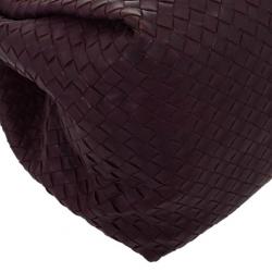 Pre Owned Bottega Veneta Corot Intrecciato Nappa Parachute Bag