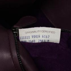 Pre Owned Bottega Veneta Corot Intrecciato Nappa Parachute Bag
