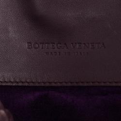 Pre Owned Bottega Veneta Corot Intrecciato Nappa Parachute Bag