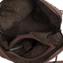 Bottega Veneta Small Pink Intrecciato Square Messenger Bag 
