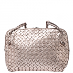 مملوكة مسبقًا حقيبة كروس بوتيغا فينيتا نوديني جلد انترش ياتو بيج