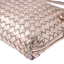 مملوكة مسبقًا حقيبة كروس بوتيغا فينيتا نوديني جلد انترشياتو بيج