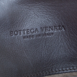 Pre Owned Bottega Veneta Brown Intrecciato Leather Roma Tote
