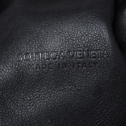 Bottega Veneta Black Leather The Pouch 