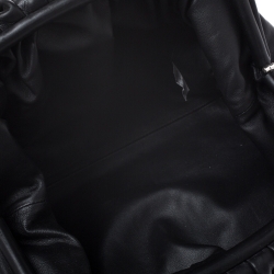 Bottega Veneta Black Leather The Pouch 