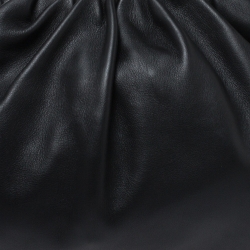 Bottega Veneta Black Leather The Pouch 
