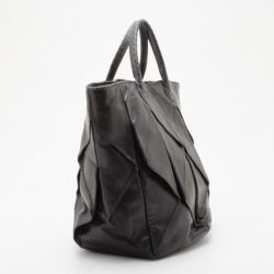 Pre Owned Bottega Veneta Turbolence Leather Oragami Tote