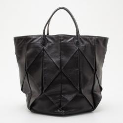 Pre Owned Bottega Veneta Turbolence Leather Oragami Tote