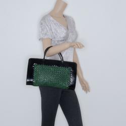 Pre Owned Bottega Veneta Limited Edition Ayers Goatskin Satchel