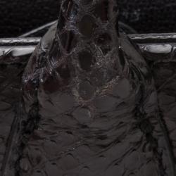 Pre Owned Bottega Veneta Limited Edition Ayers Goatskin Satchel