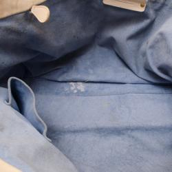 Pre Owned Bottega Veneta Ivory Intrecciato Woven Tote