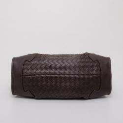 Pre Owned Bottega Veneta Brown Small Shoulder Bag