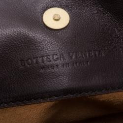Pre Owned Bottega Veneta Brown Small Shoulder Bag