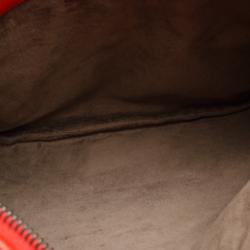 Pre Owned Bottega Veneta Medium Intrecciato Nappa in Orange