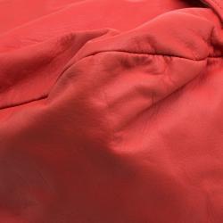 Pre Owned Bottega Veneta Orange Soft Leather Large Tote