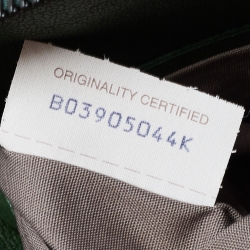 Pre Owned Bottega Veneta Multicolor Intrecciato Leather Top Zip Pouch