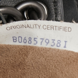 Pre Owned Bottega Veneta Black Intrecciato Leather Napolli Tote