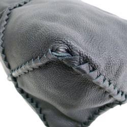 Pre Owned Bottega Veneta Black Leather Cervo Hobo