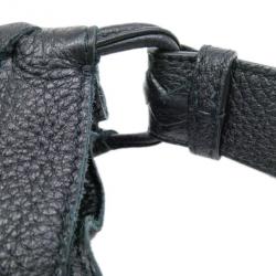 Pre Owned Bottega Veneta Black Leather Cervo Hobo