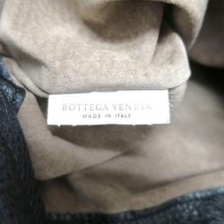 Pre Owned Bottega Veneta Black Leather Cervo Hobo