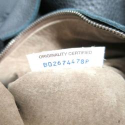 Pre Owned Bottega Veneta Black Leather Cervo Hobo