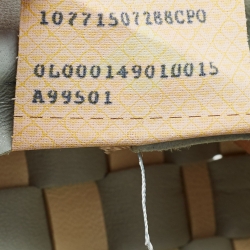 Pre Owned Bottega Veneta Light Blue/White Intrecciato Leather Tote