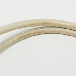 Pre Owned Bottega Veneta Light Blue/White Intrecciato Leather Tote