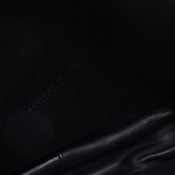 Pre Owned Bottega Veneta Blue/Black Suede and Leather Rialto Shoulder Bag