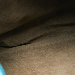 Pre Owned Bottega Veneta Light Blue Intrecciato Leather Large Veneta Hobo