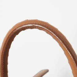 Pre Owned Bottega Veneta Brown Intrecciato Leather Zip Satchel