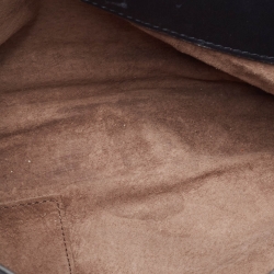 Pre Owned Bottega Veneta Navy Blue Intrecciato Leather Medium Olimpia Flap Shoulder Bag