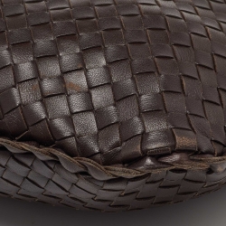 Pre Owned Bottega Veneta Brown Intrecciato Leather Hobo