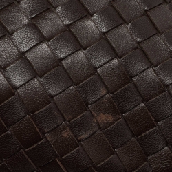 Pre Owned Bottega Veneta Brown Intrecciato Leather Hobo