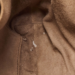 Pre Owned Bottega Veneta Teal Intrecciato Leather Nodini Crossbody Bag