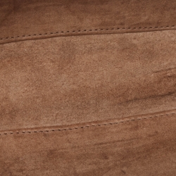 Pre Owned Bottega Veneta Beige Intrecciato Leather Knot Chain Clutch