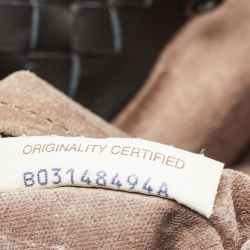 Pre Owned Bottega Veneta Black Intrecciato Leather Cesta Tote