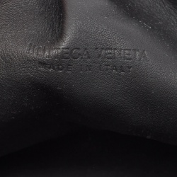 Bottega Veneta Black Intrecciato Leather The Pouch Clutch