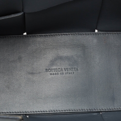 Pre Owned Bottega Veneta Grey Intrecciato Leather Medium Arco Tote